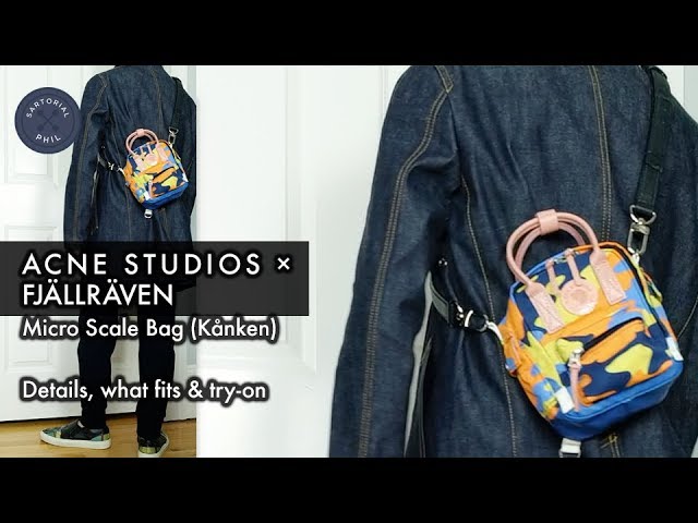 Acne Studios x Fjällräven Micro Scale Bag 2018 (Kanken Bag