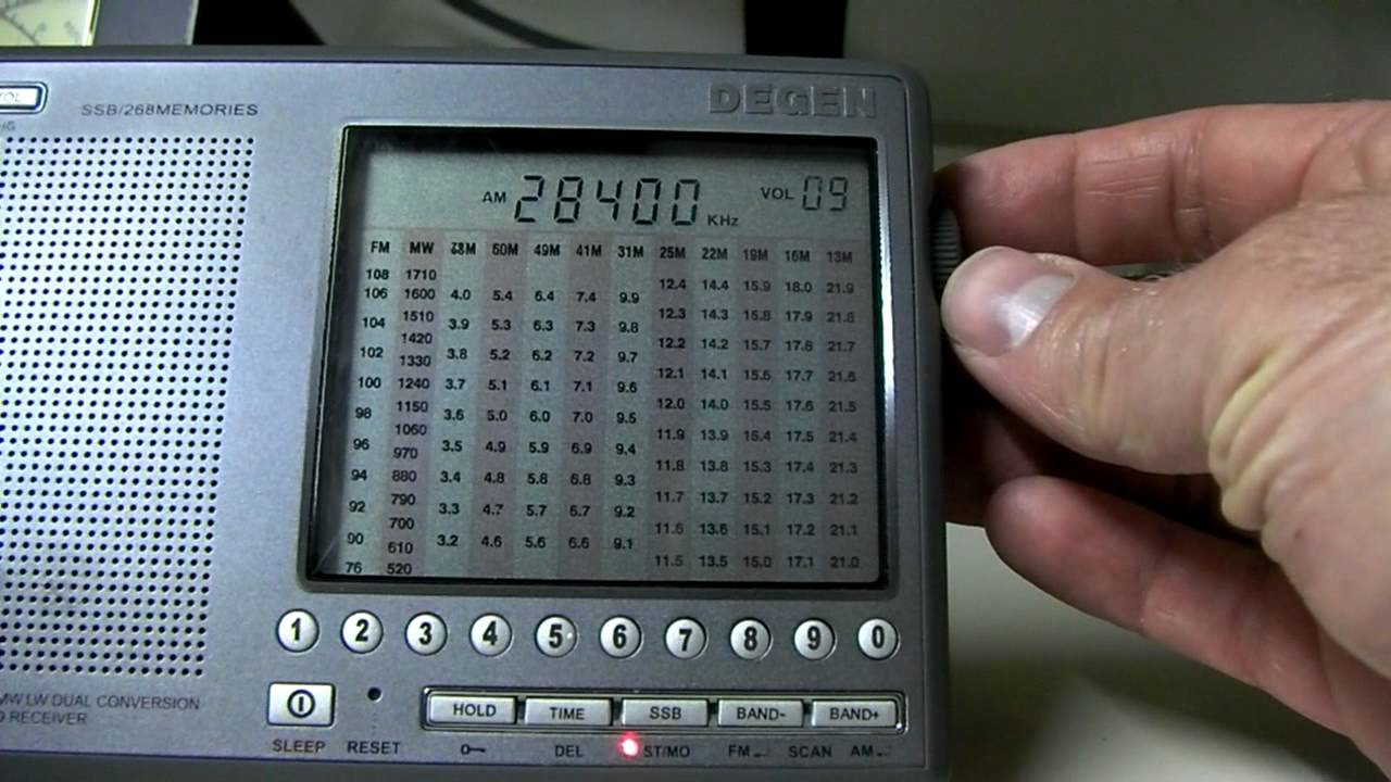 DEGEN DE1103 PLL Digital AMFMLW SSB SW Shortwave Radio Worldband