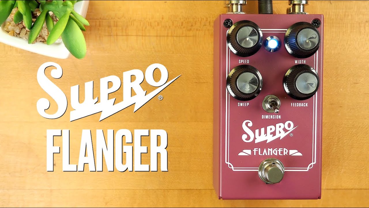 Supro Analog Stereo Flanger - YouTube
