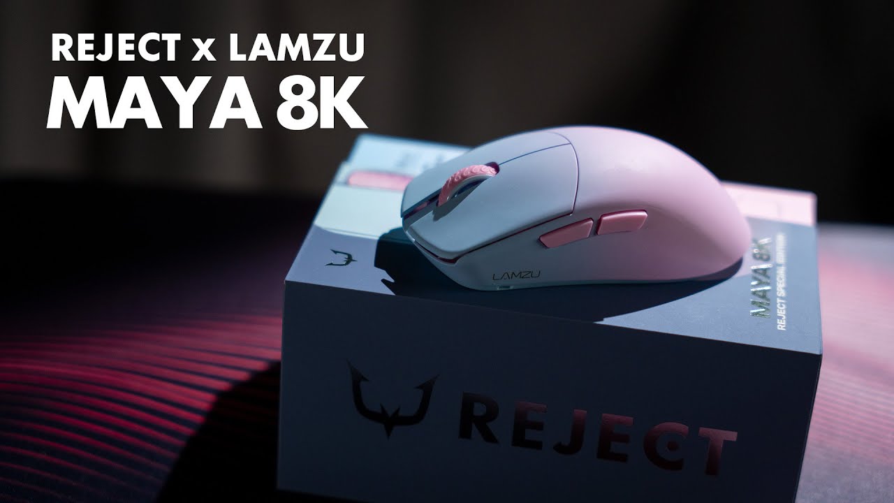 The REJECT x LAMZU MAYA 8K looks so cute it's the winner - YouTube