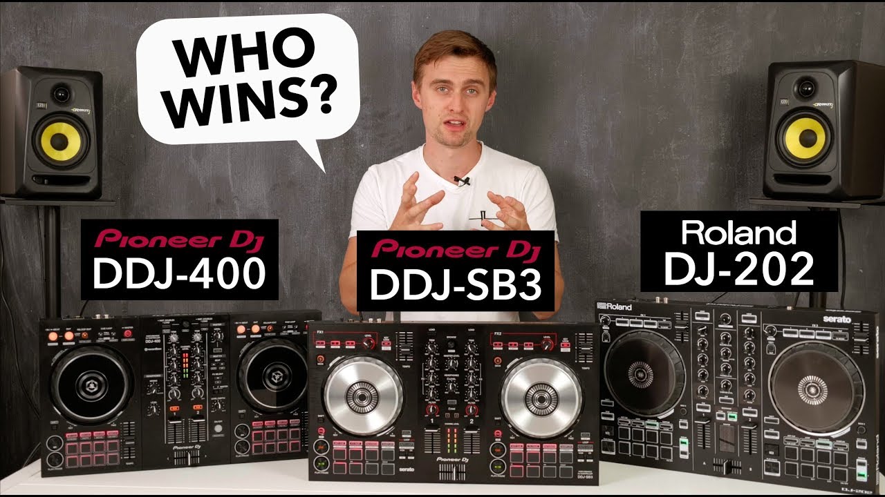 Pioneer DDJ 400 vs Pioneer DDJ SB3 vs Roland DJ 202 - Beginner DJ
