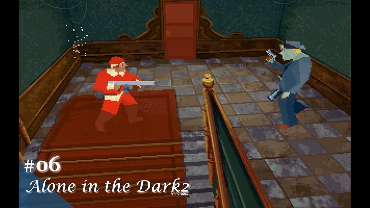 Play】PC-9801 Alone in the Dark 2（アローン・イン・ザ・ダーク 2