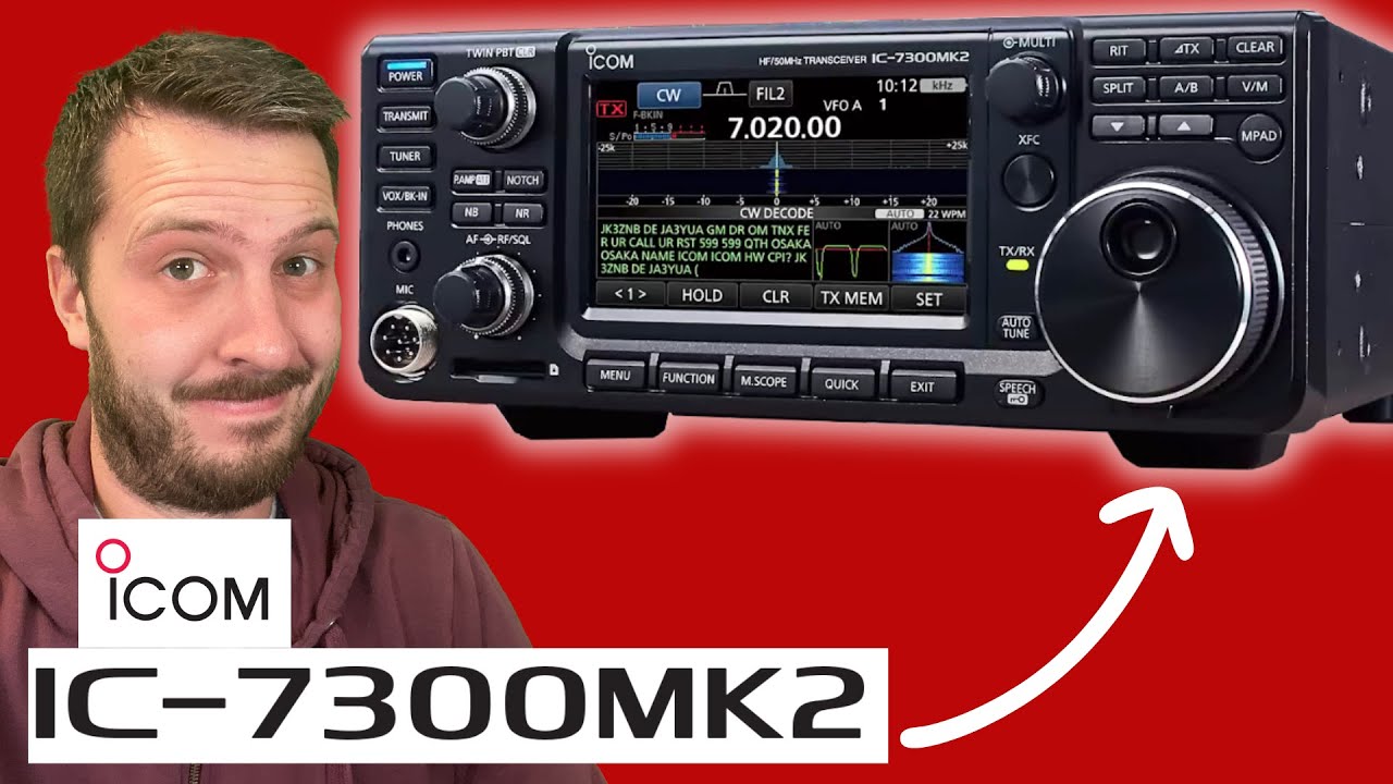 Icom IC-7300MK2 - New HF/6m/70MHz Radio Released