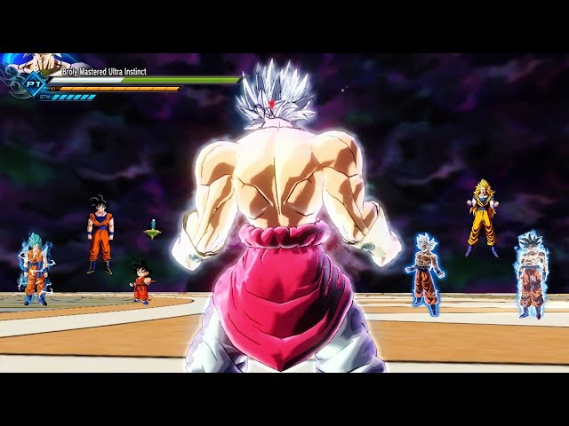 ブロリー身勝手の極意 vs 悟空全ての進化【ドラゴンボール ゼノバース2
