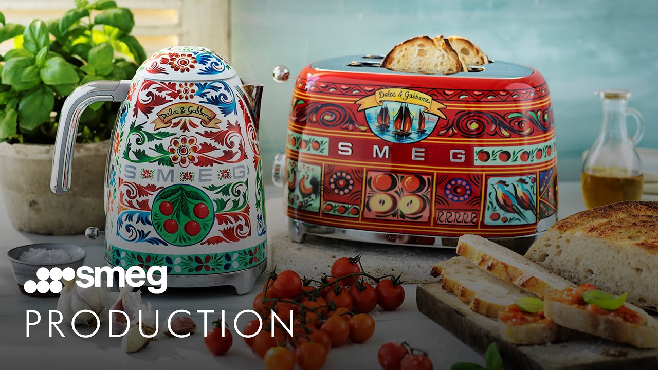 Smeg x Dolce Gabbana | A Glimpse into Production - YouTube
