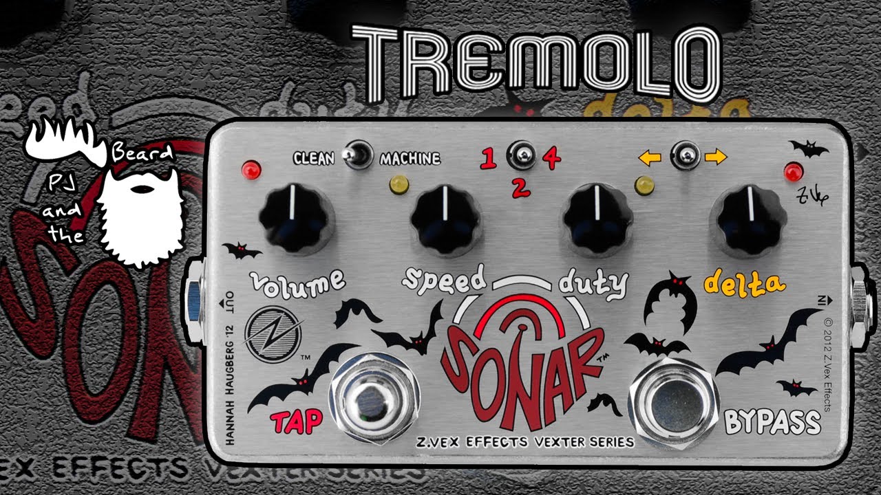 The Sonar Vexter Tremolo by ZVEX Effects - The Tremolo Series