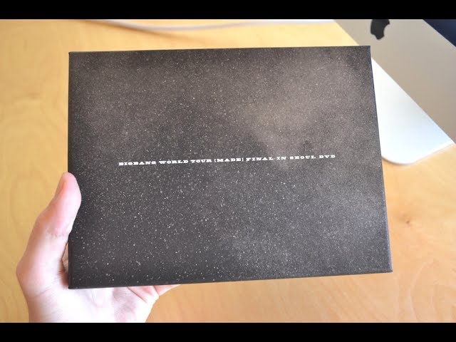 BIGBANG - World Tour [MADE] Final in Seoul DVD | UNBOXING - YouTube