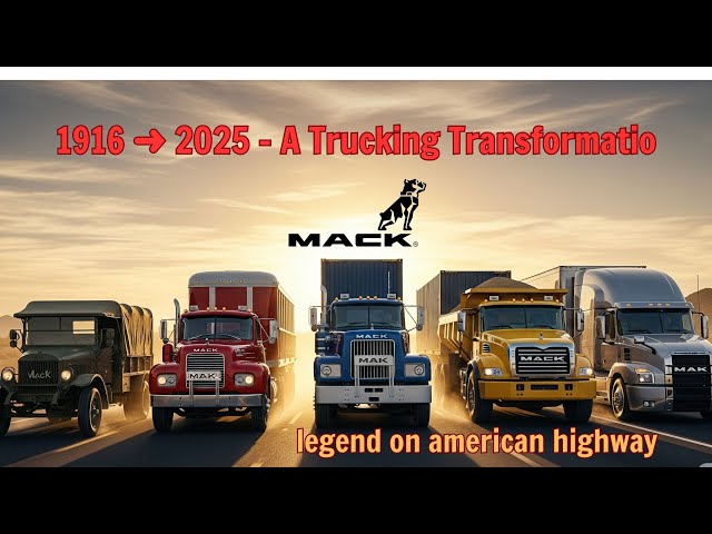 Legends of the Road – 5 Iconic Mack Trucks - YouTube