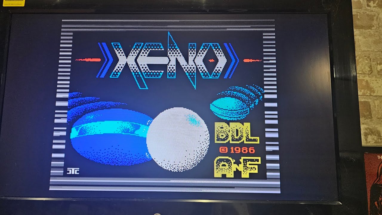 Xeno - One of the best multiplayer games on the ZX Spectrum