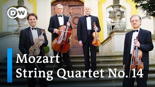 Mozart: String Quartet No. 14, Spring | Gewandhaus Quartet - YouTube