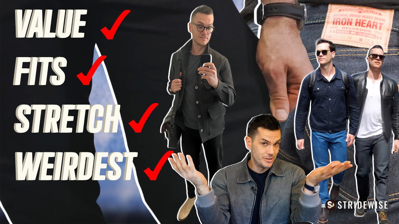 5 BEST SELVEDGE DENIM Brands | Weirdest, Best Fits, Stretch