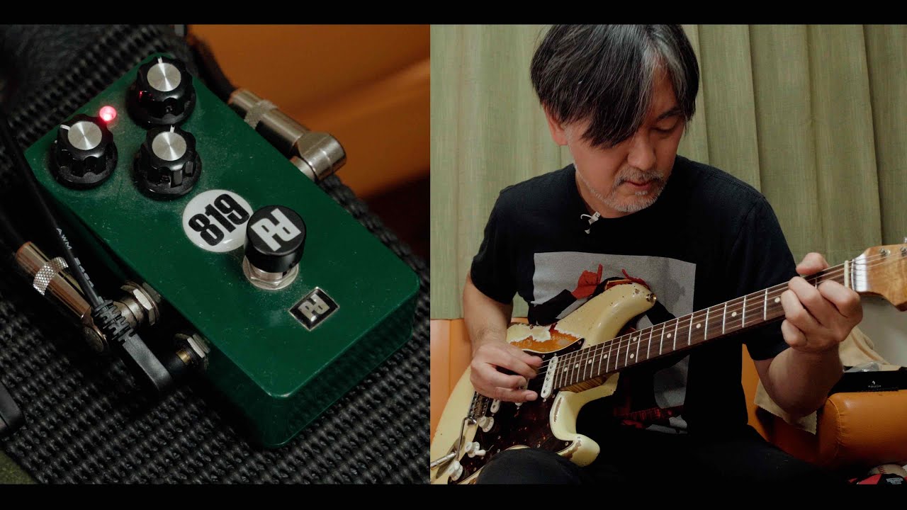 Tone Blue Pedal Diggers 819 Overdrive, demo by Pete Thorn - YouTube