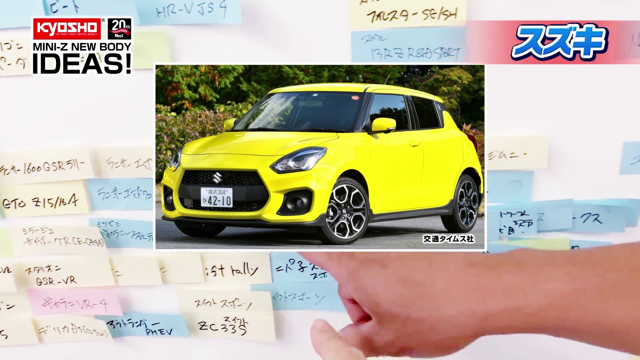 Thank-you-ミニッツニューボディアイデアキャンペーン | 京商 | RC