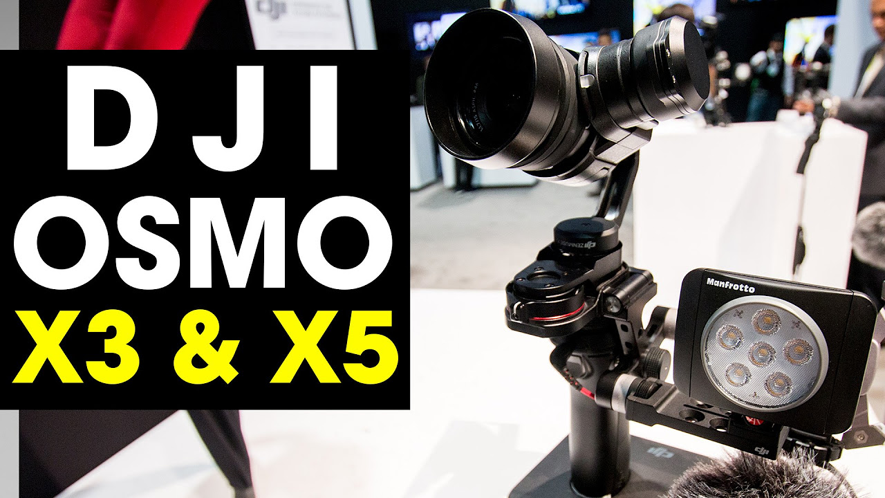 DJI OSMO X5 — Hand-Held User Friendly Stabilized Camera - YouTube