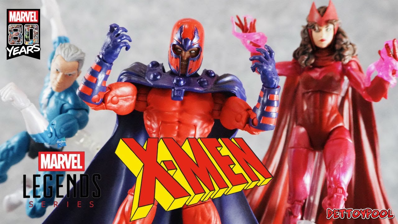 X-MEN] Marvel Legends Magneto and Son 3-Piece Set Unboxing Review