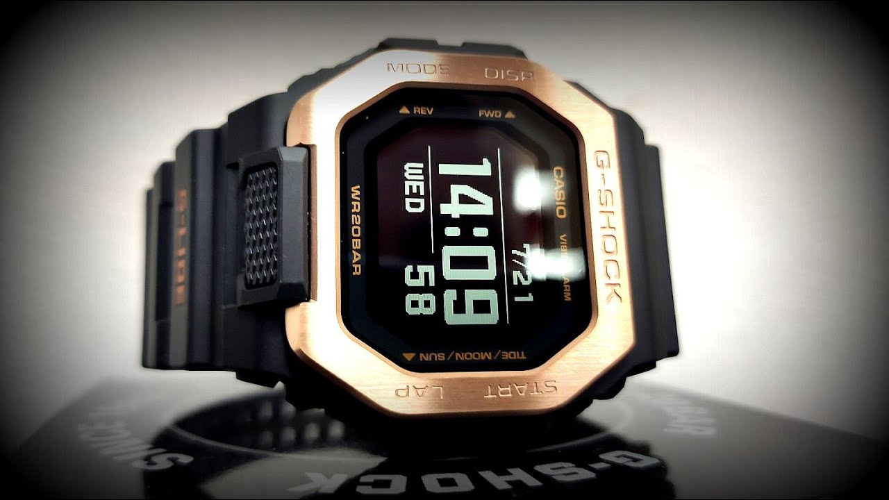 Casio G-Shock GBX-100NS-4 G-Lide Module 3482 Bluetooth smart watch