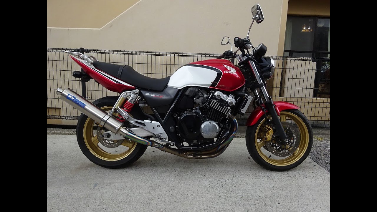 CB400SF VTEC3(NC39-1204) TSRマフラー フルエキマフラー音 エンジン