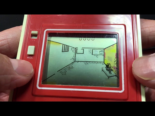 バンダイLSIゲーム18 大脱出 1982年 - YouTube