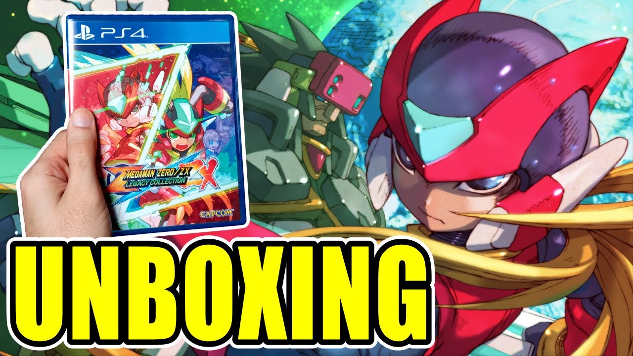 Mega Man ZeroZx Legacy Collection (PS4) Unboxing - YouTube
