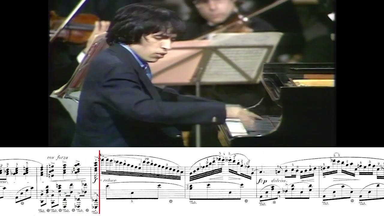Murray Perahia - Chopin piano concerto no.1 - Leeds International