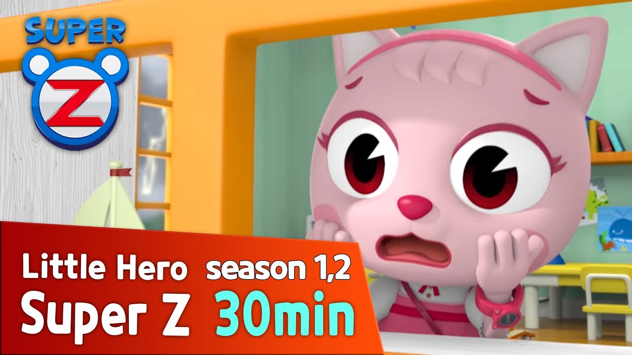 Super Z 1,2] Little Hero Super Z l 30min Play l Food Truck toy l