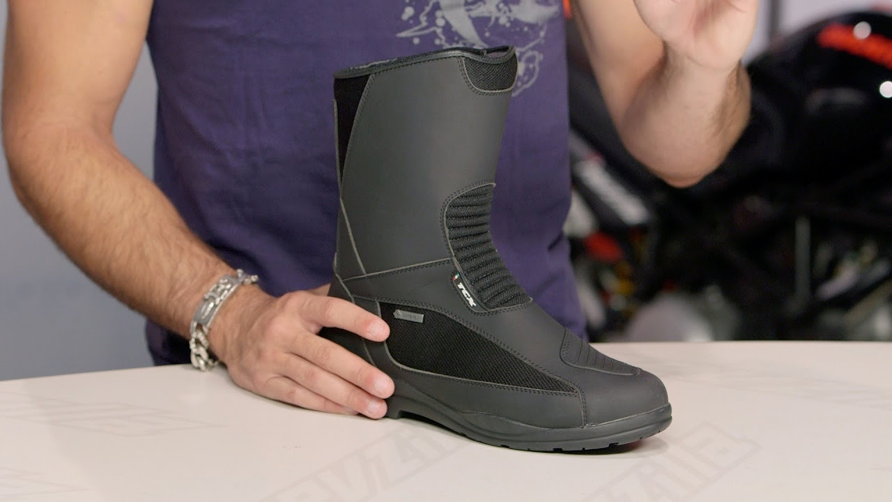 TCX Explorer EVO Gore-Tex Boots Review at RevZilla.com - YouTube