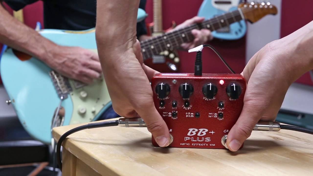 Xotic BB Plus - 「BB Preamp」を元に開発された2チャンネル仕様の