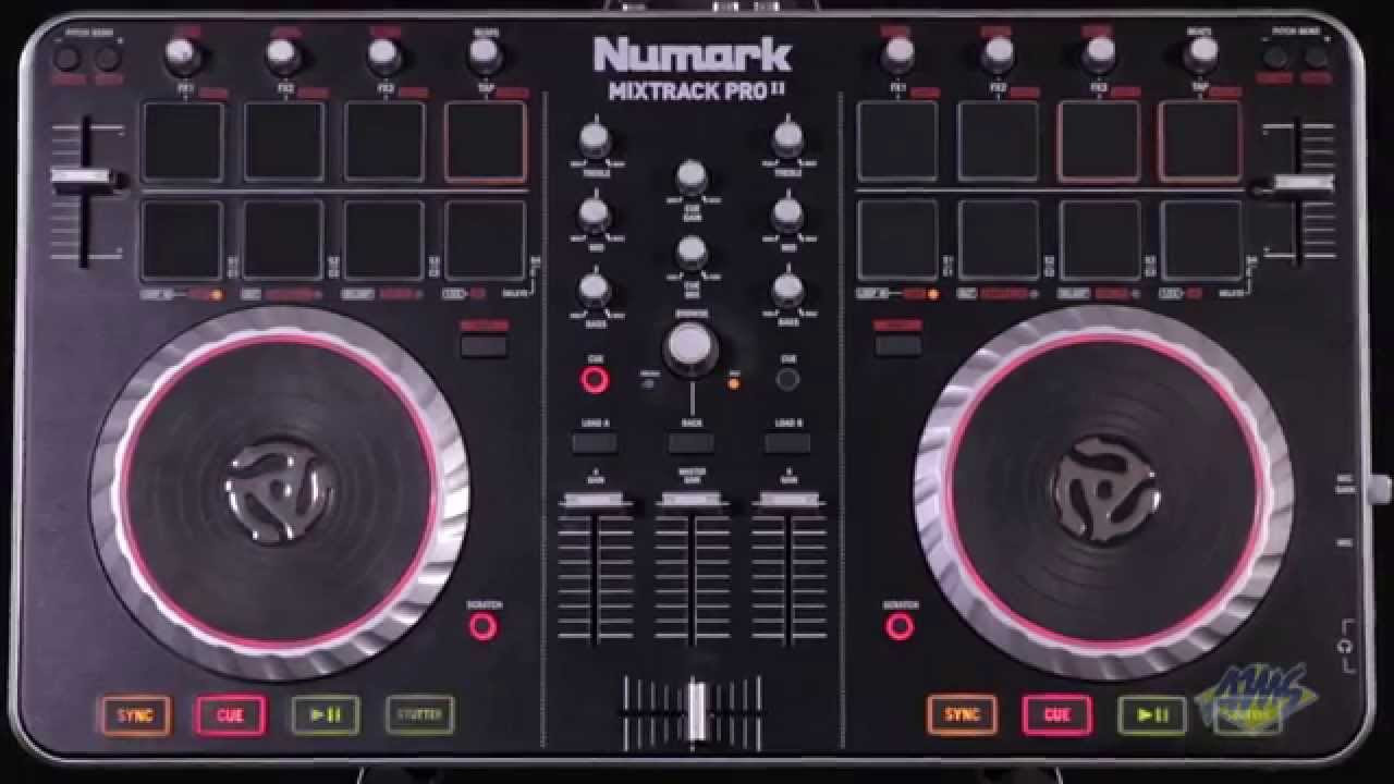 Numark MixTrack Pro II USB DJ Controller - Numark Mixtrack Pro II