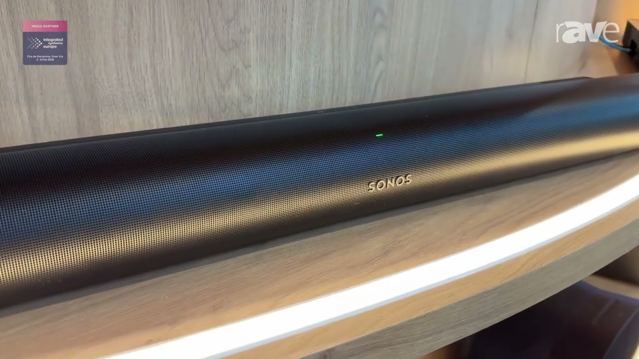 ISE 2026: Sonos Features Arc Ultra Home Theater Soundbar - YouTube