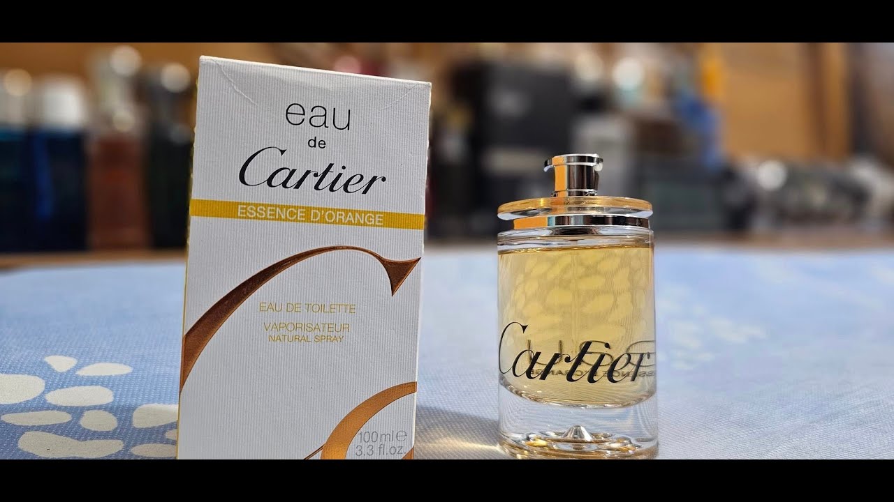 Cartier Eau de Cartier Essence d'Orange Fragrance (2010) - YouTube