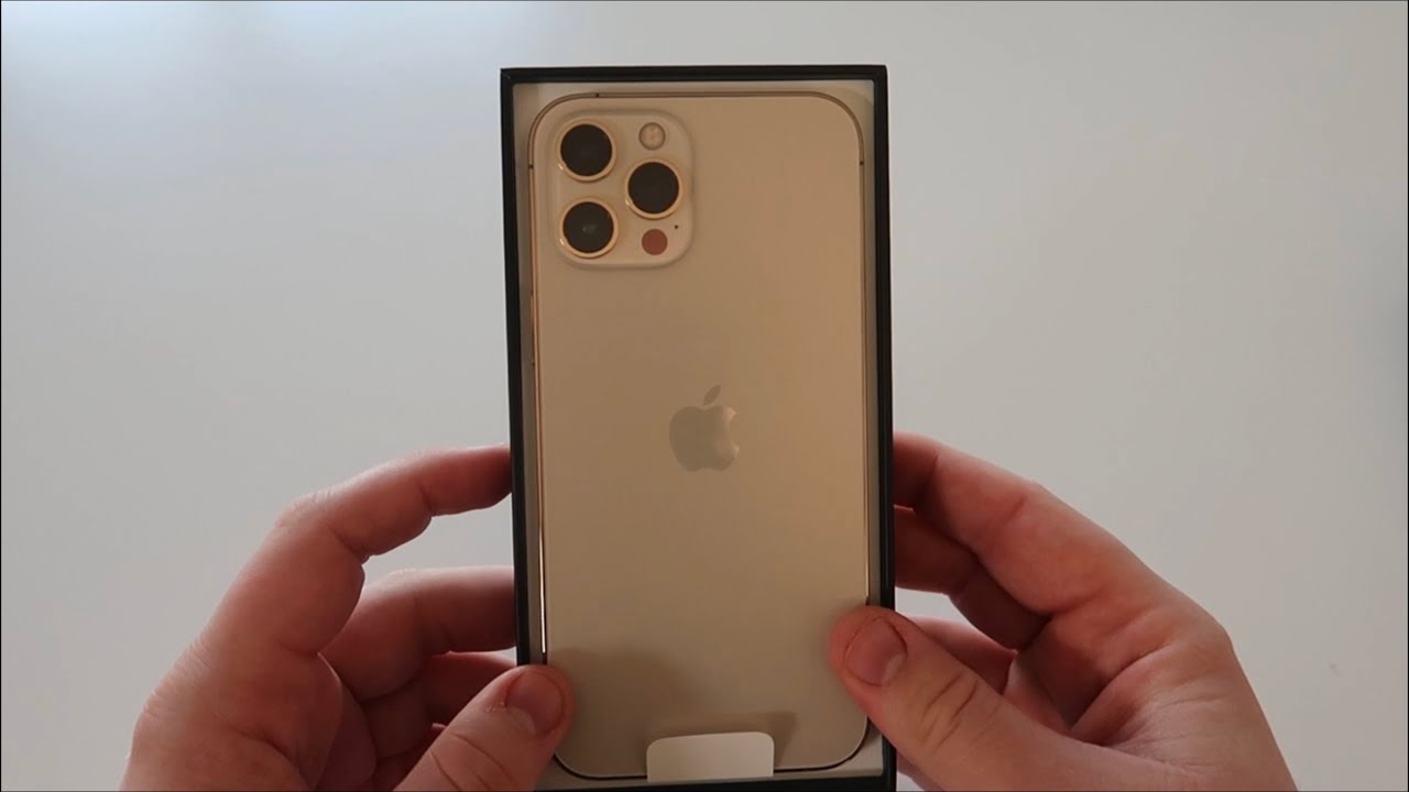 Apple iPhone 12 Pro Max Unboxing 512GB gold - YouTube