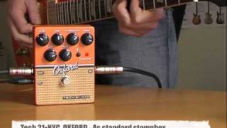 Tech 21•NYC Character Series SansAmp OXFORD - To amp input - YouTube