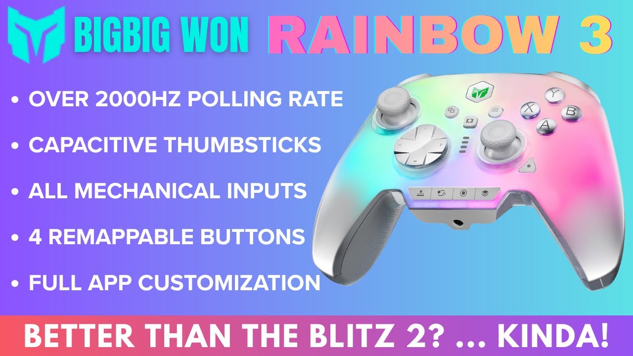 Reviewing the NEW Mohjon (BigBig Won) Rainbow 3!!! - YouTube