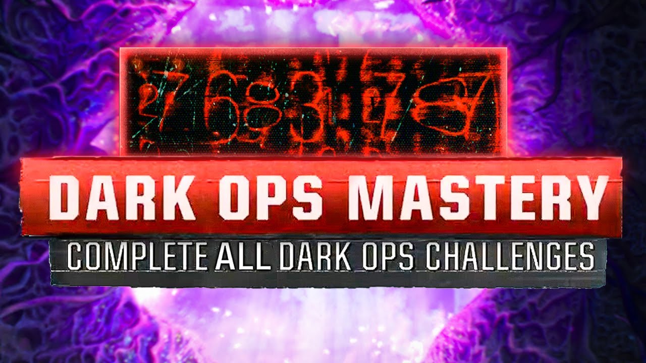 Beating The 15 HARDEST DARK OPS CHALLENGES in Black Ops 6 Zombies