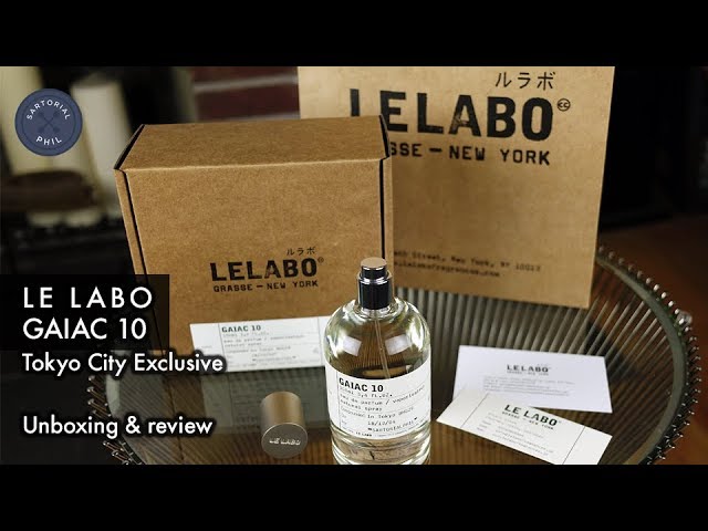 Le Labo Gaiac 10 Tokyo City Exclusive 100ml/3.4fl oz: Unboxing and