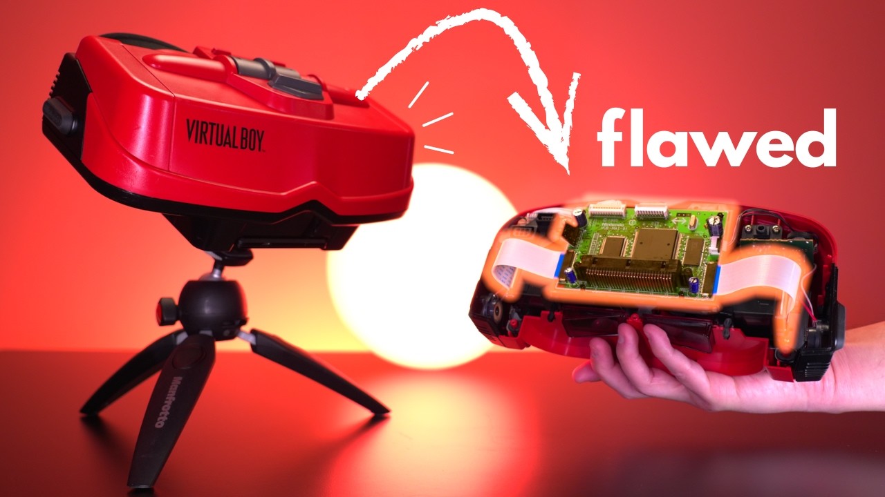 Solving Nintendo's Biggest Failure | The Virtual Boy - YouTube
