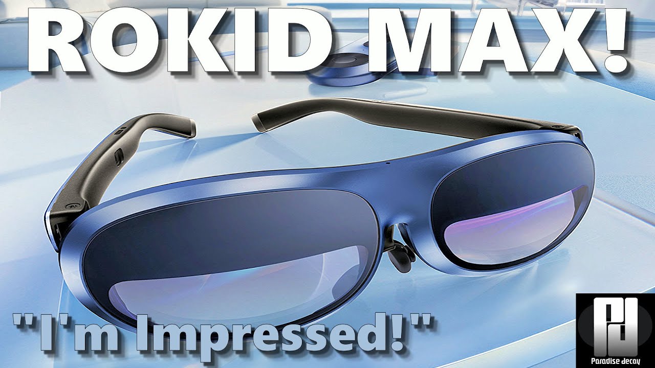 Rokid Max AR Glasses // Unboxing // Initial Set-up // 1st