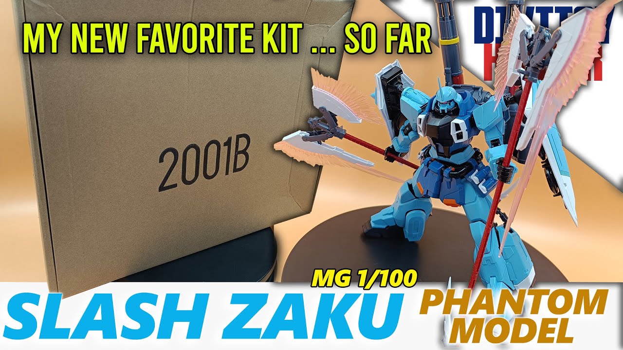 SLASH ZAKU MG 1/100 PHANTOM MODEL #GUNDAMSEED #GUNPLA #GUNDAM