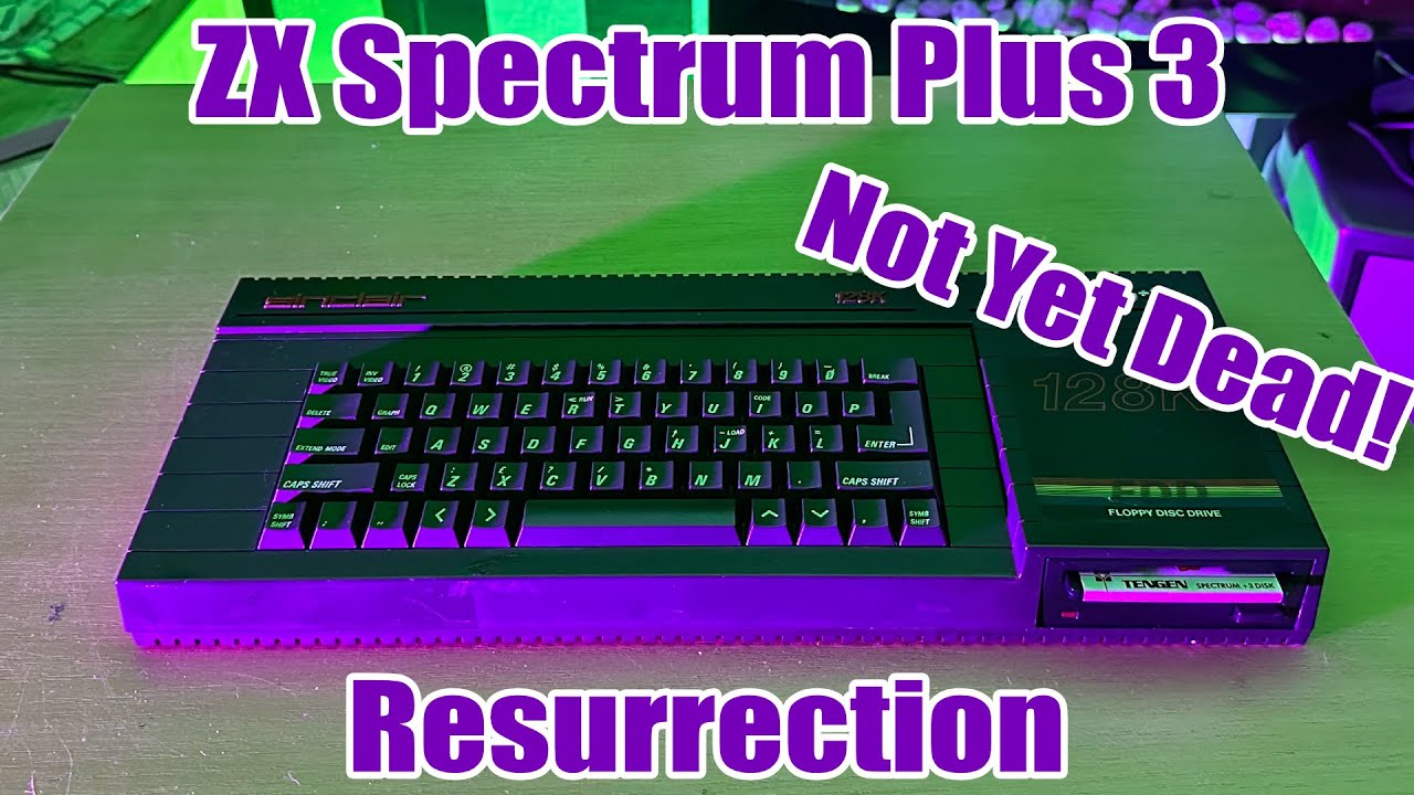 ZX Spectrum Plus 3. Keyboard Fix, Audio restored. - YouTube