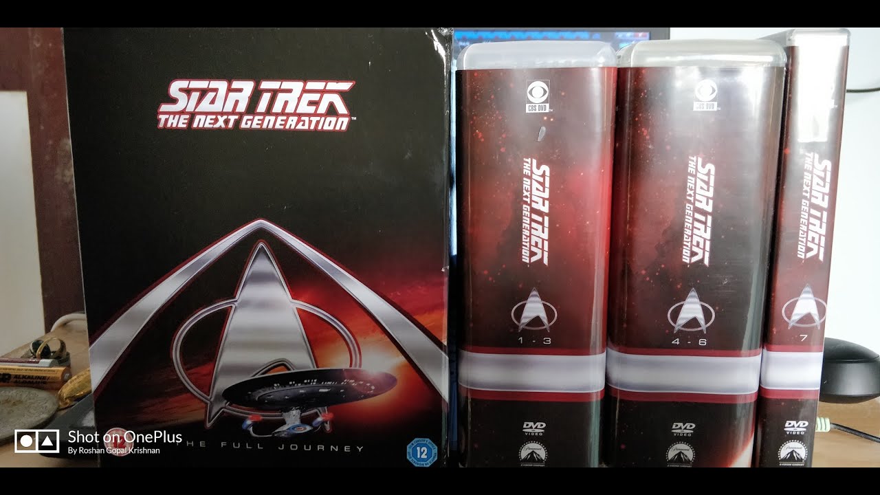 Star Trek The Next Generation DVD Box Set, 50th Anniversary