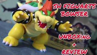 BEST Bowser Figure? SH Figuarts Bowser Unboxing & Review - YouTube