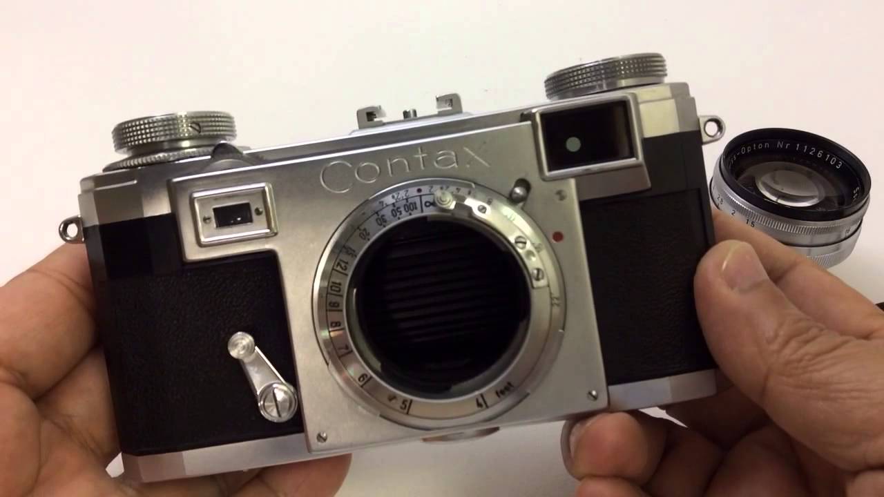 Contax IIa + Zeiss-Opton Sonnar 50mmF1.5 - YouTube
