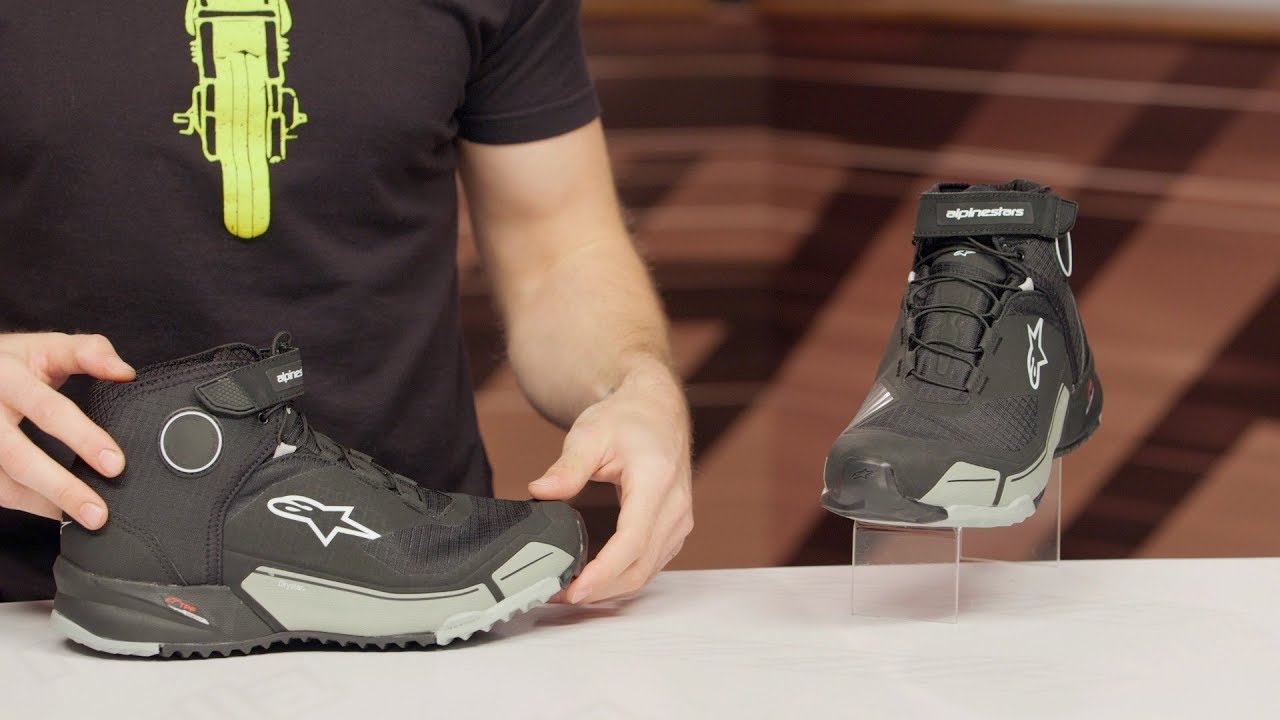 Alpinestars CR-X Drystar Riding Shoes Review - YouTube