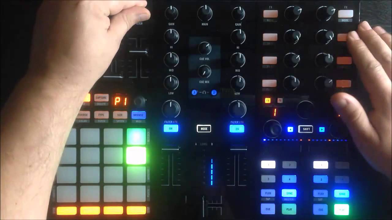 TRAKTOR F1 X1 MK2 Z1 DJ NIGEL TEST - YouTube