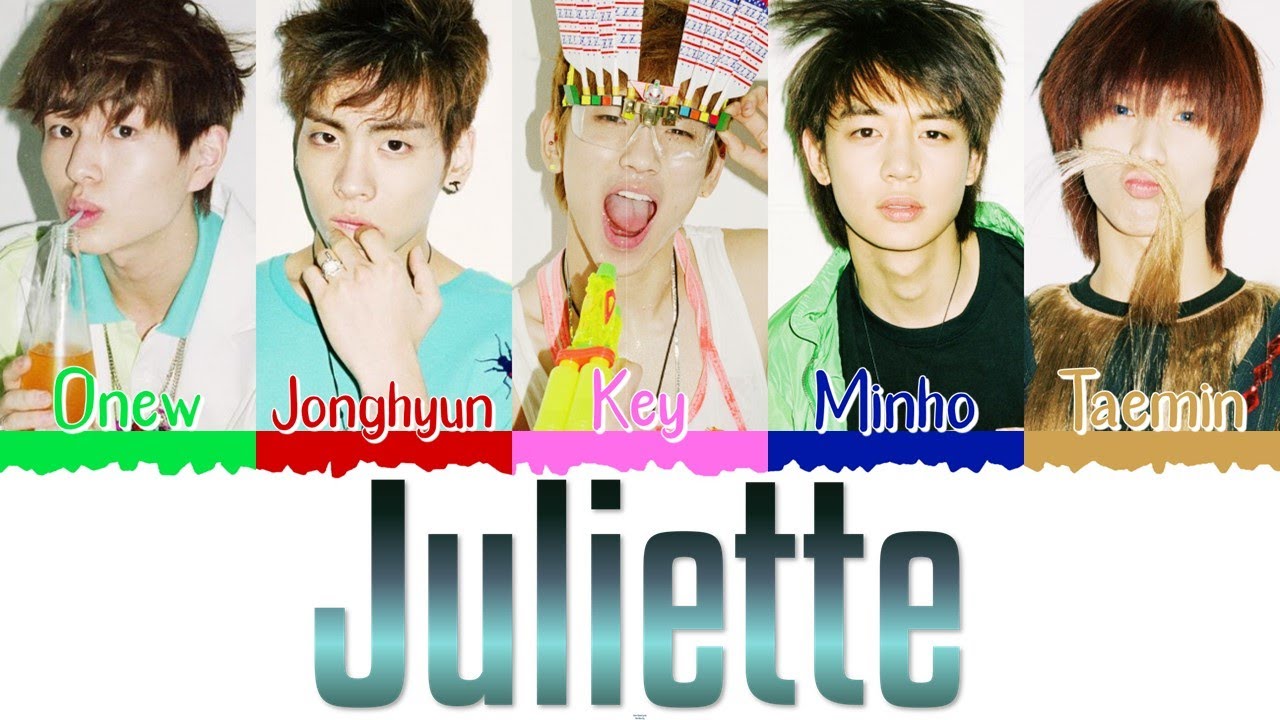 ❤️🌹 SHINee (샤이니) - Juliette (줄리엣) [Color Coded Lyrics Han