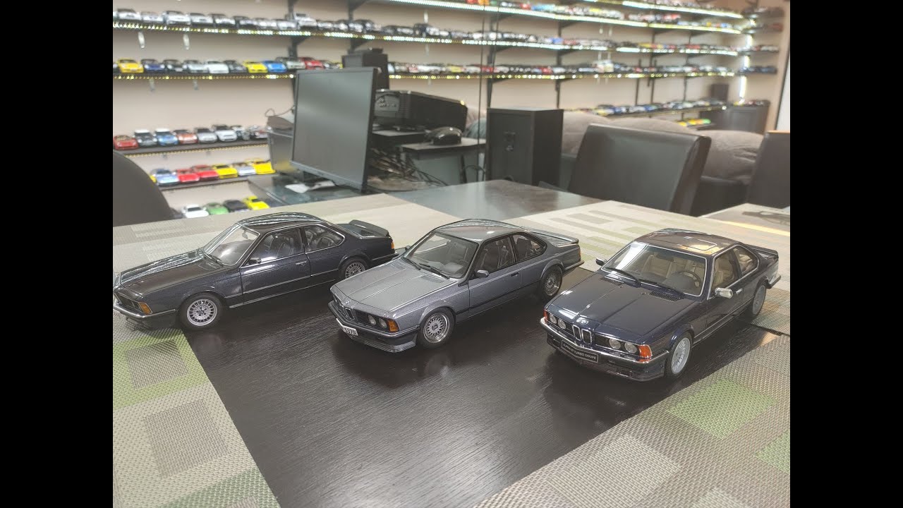 1:18 Diecast Review Unboxing E24 BMW 635csi & M6 by Autoart and