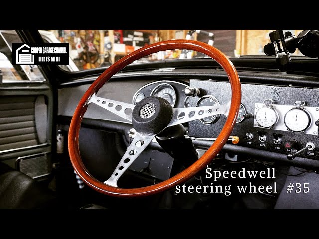 Speedwell Steering wheel ミニクーパーのステアリング交換 #35 Morris