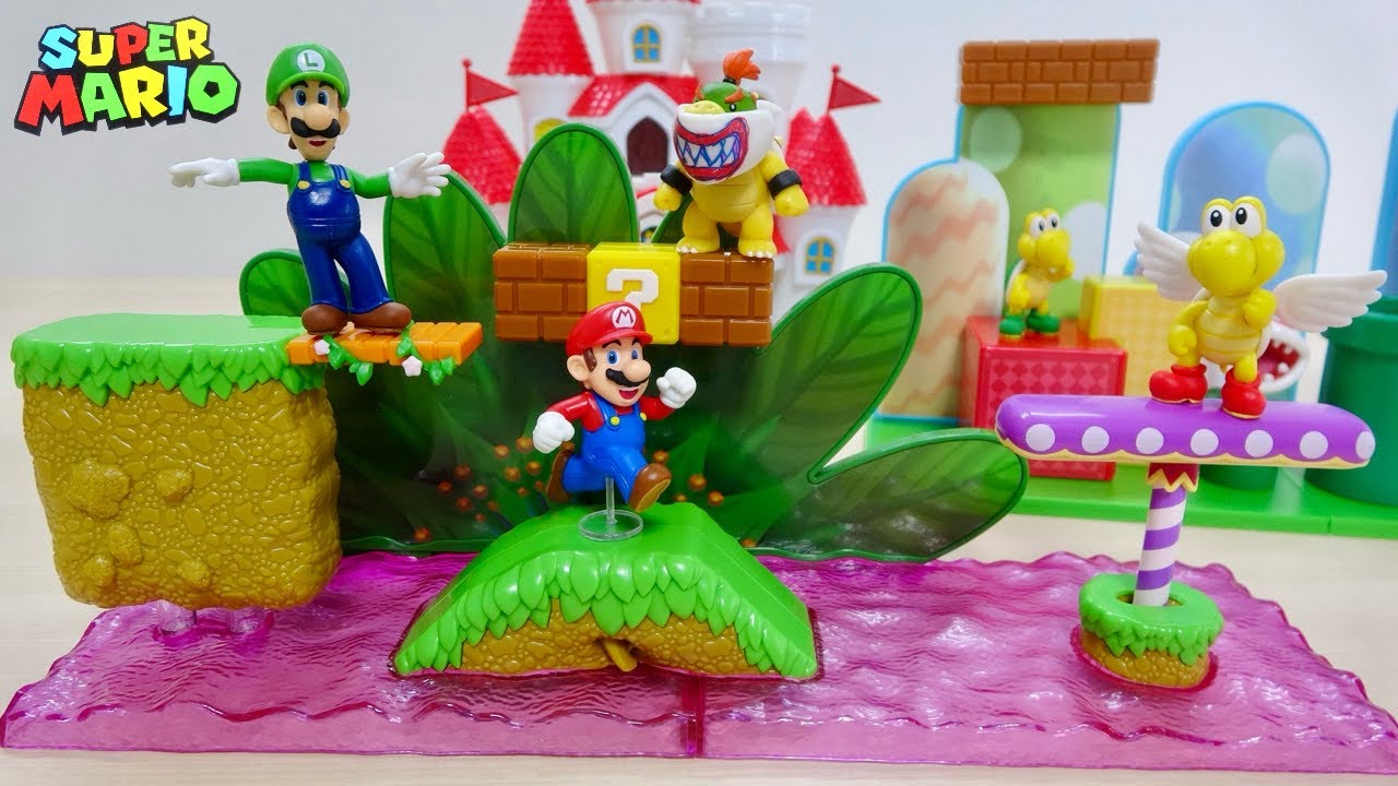 マリオフィギュアコレクション 飾って!遊べる! ソーダジャングルプレイ