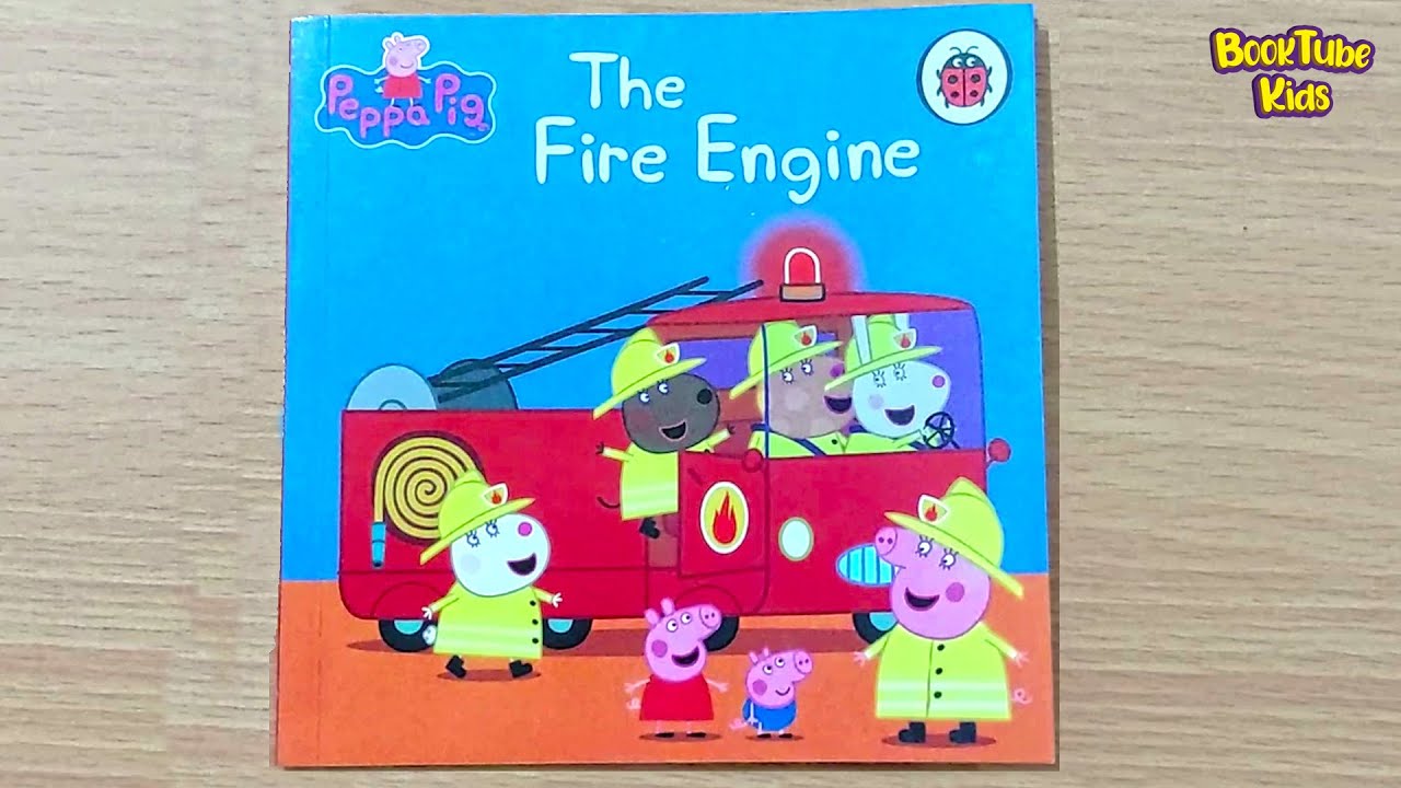 🐷PEPPA PIG : WHAT'S ON FIRE | THE FIRE ENGINE | Kids Books Read