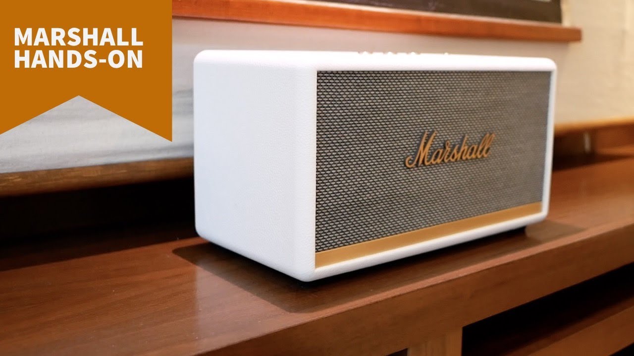 Marshall's new speakers rock! - YouTube